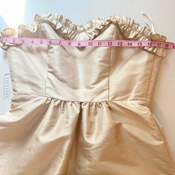 Lula Kate strapless party/cocktail mini dress size 2 - Picture 8 of 8